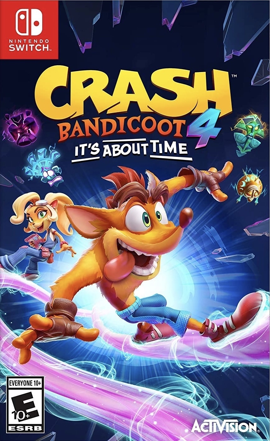 Crash Bandicoot 4 US box art NS1